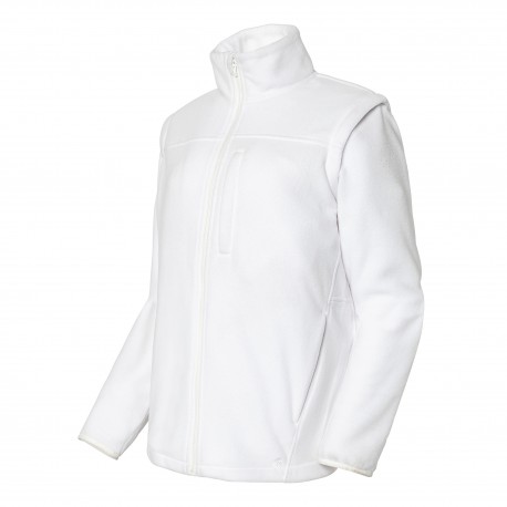 Veste Polaire Mixte Impakt Blanche