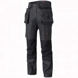 Pantalon FAMOUS FORCE version CONFORT Denim Noir enduit