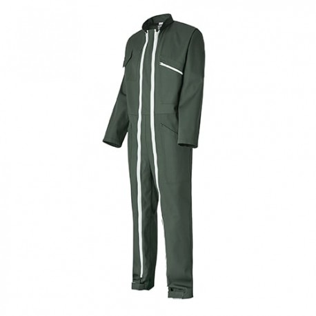 Double zip coverall